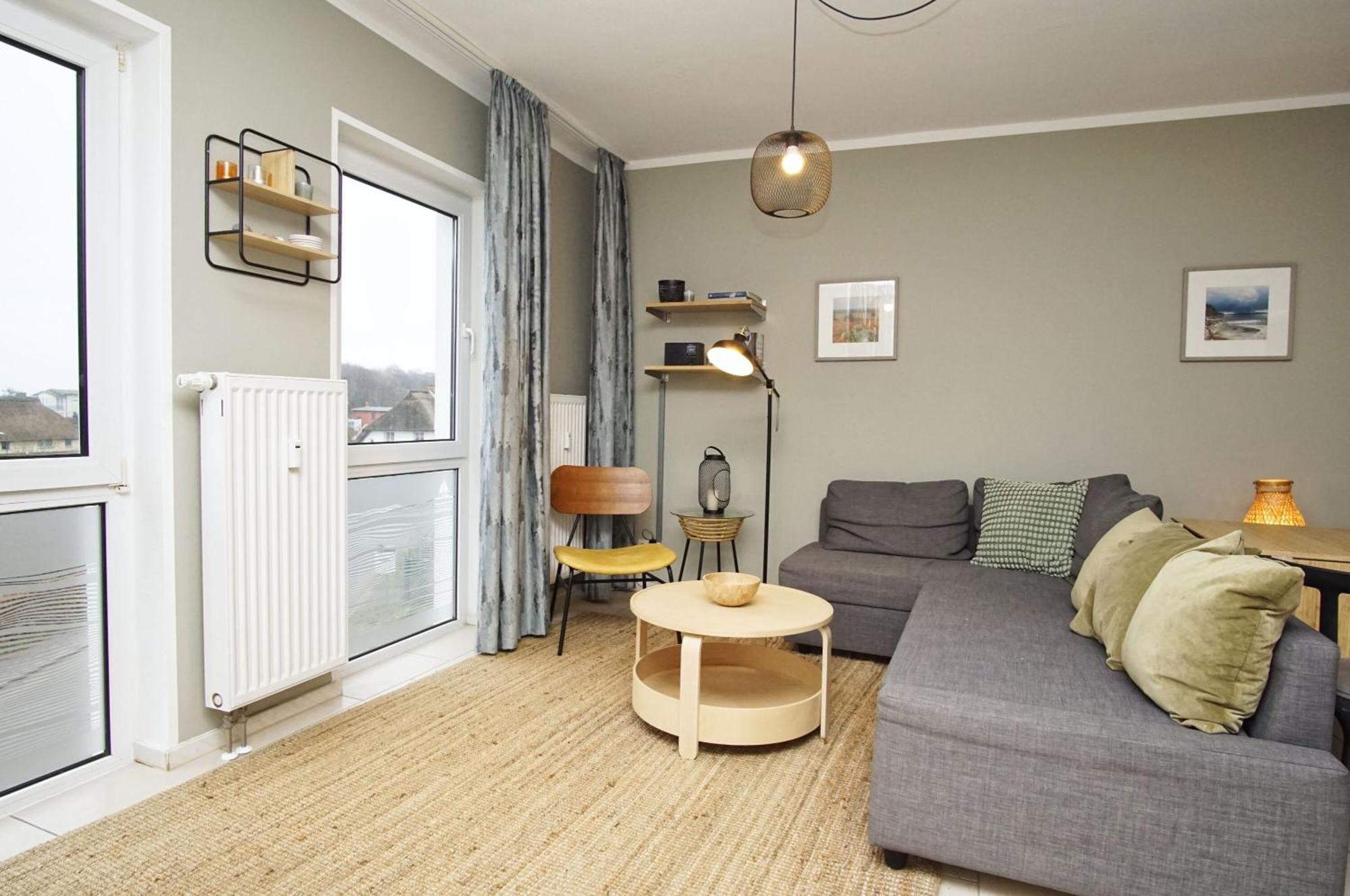 Die Ferienwohnung Ostseepanorama In Der Villa Joksch Lohme Dış mekan fotoğraf