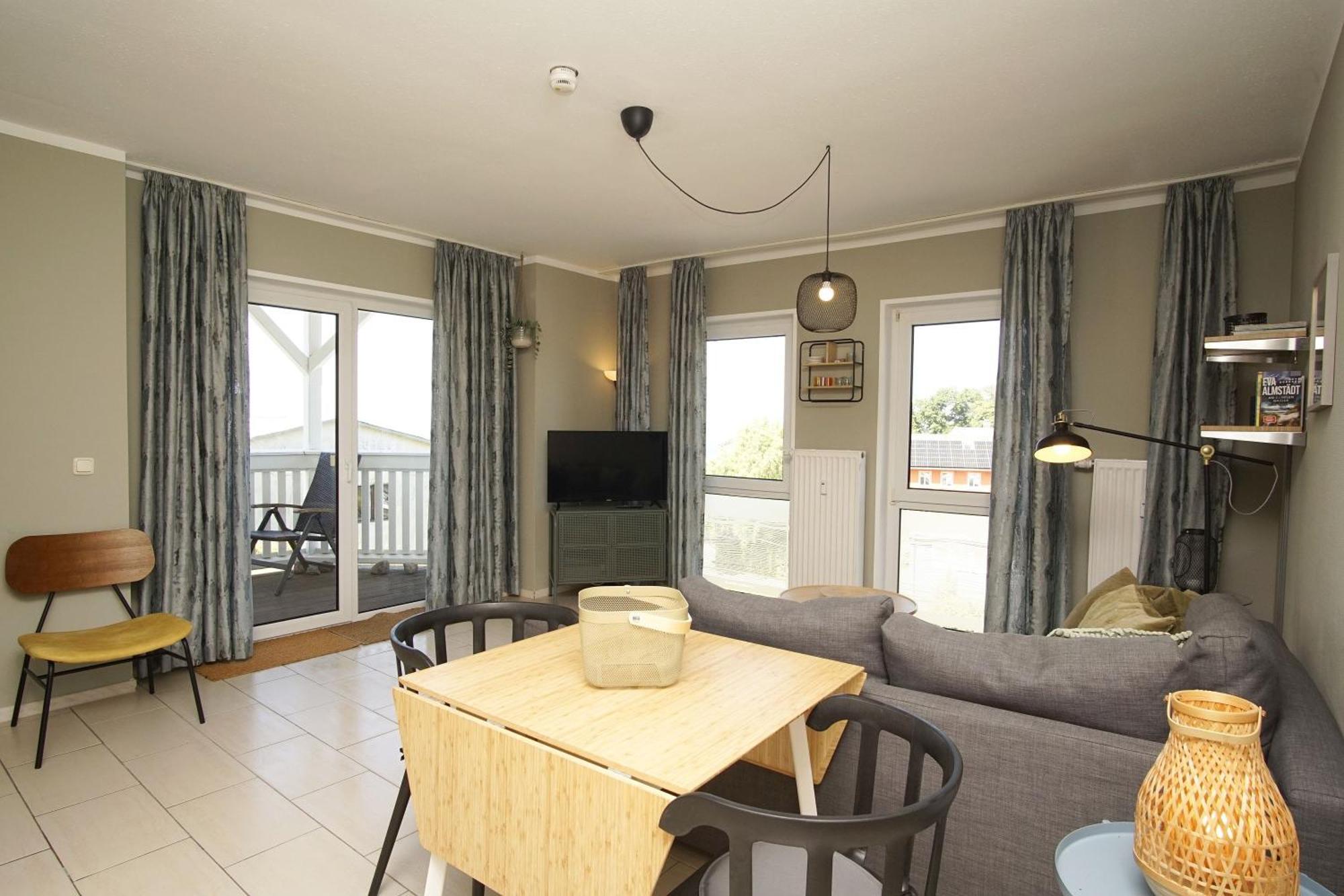 Die Ferienwohnung Ostseepanorama In Der Villa Joksch Lohme Dış mekan fotoğraf